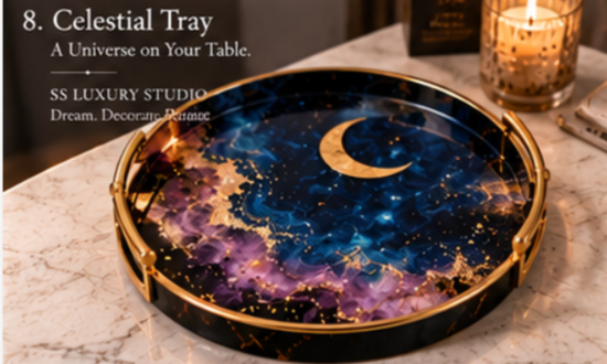 Celestial Resin Tray