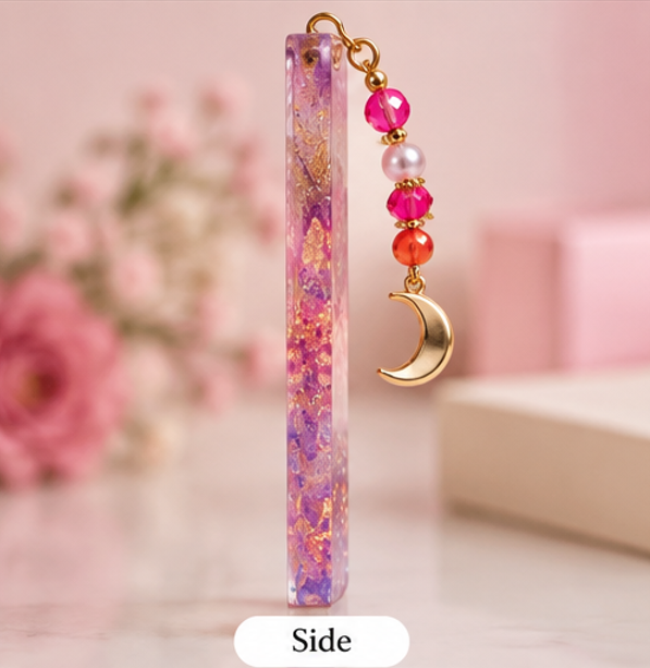 Starlight Dreams Resin Bookmark